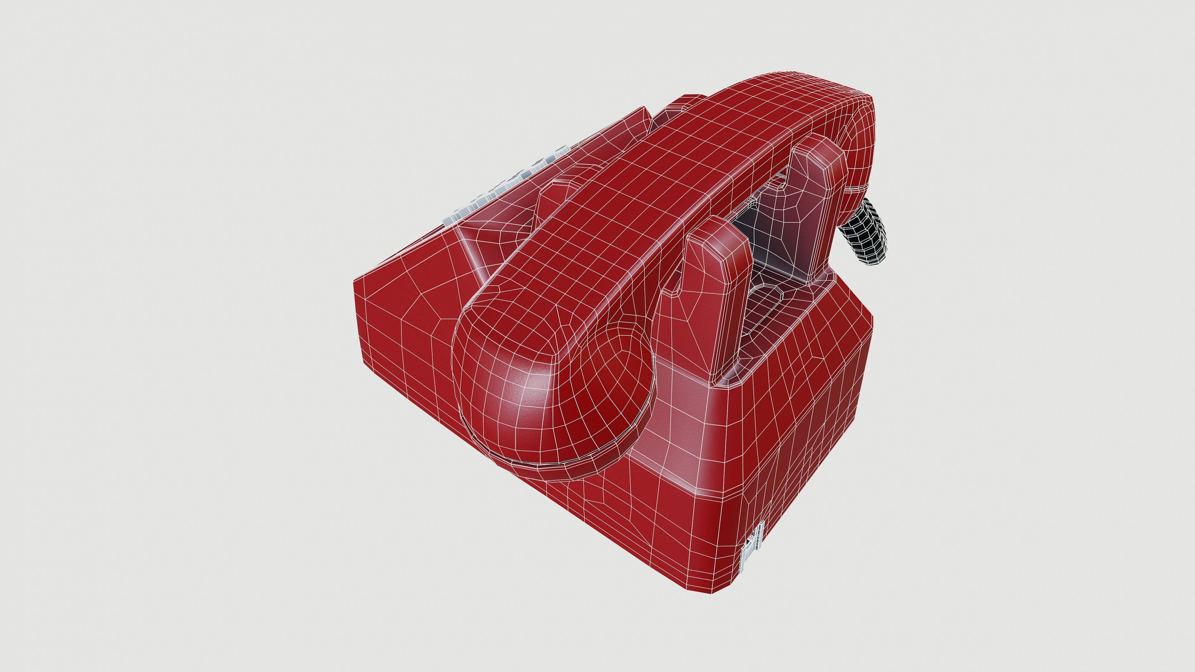 Telephone 3D model_12