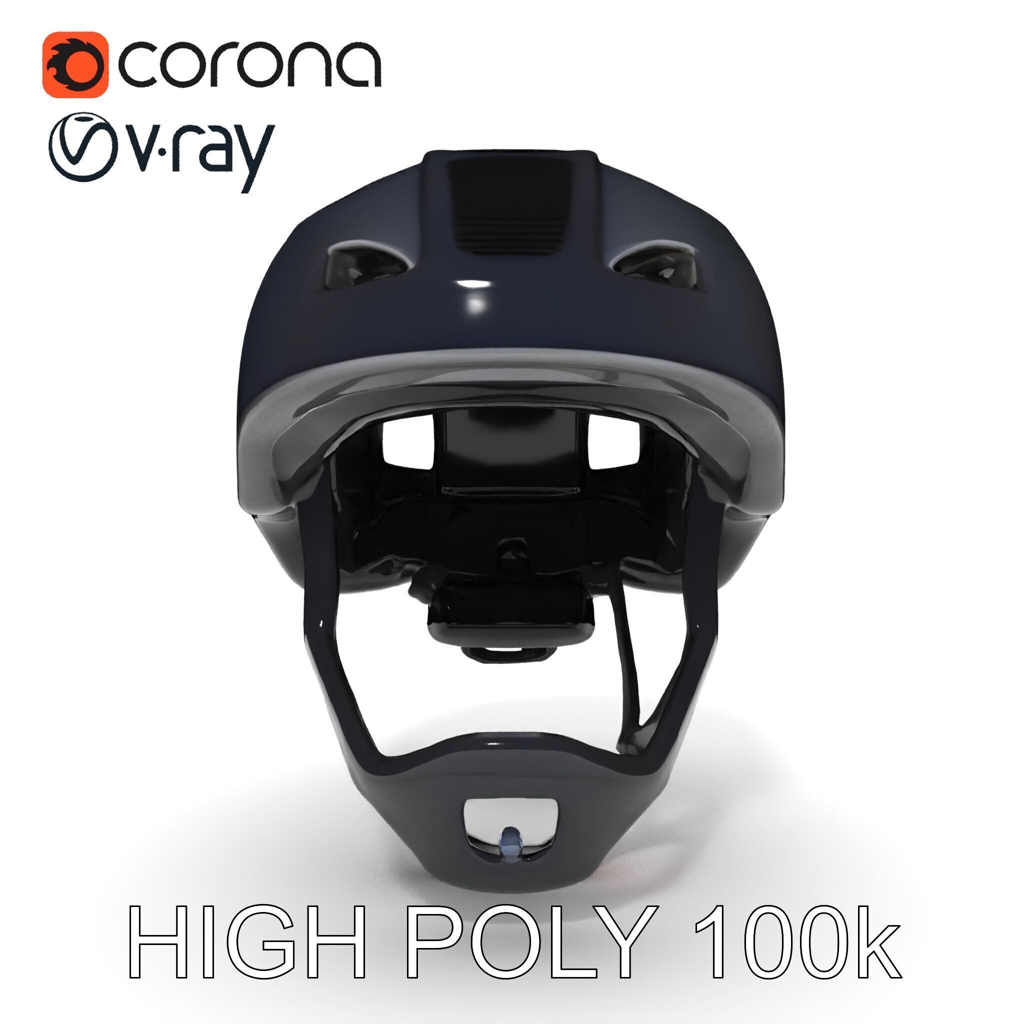 Modern Bicycle Helmet D Model Pack Low-poly 3D model_29