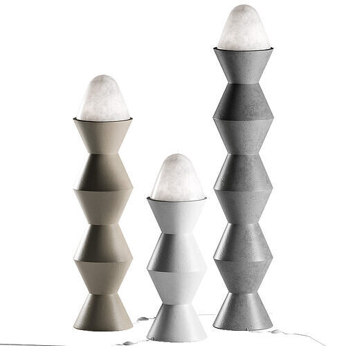 Emmanuelle Simon Cone X Lamps 3D model