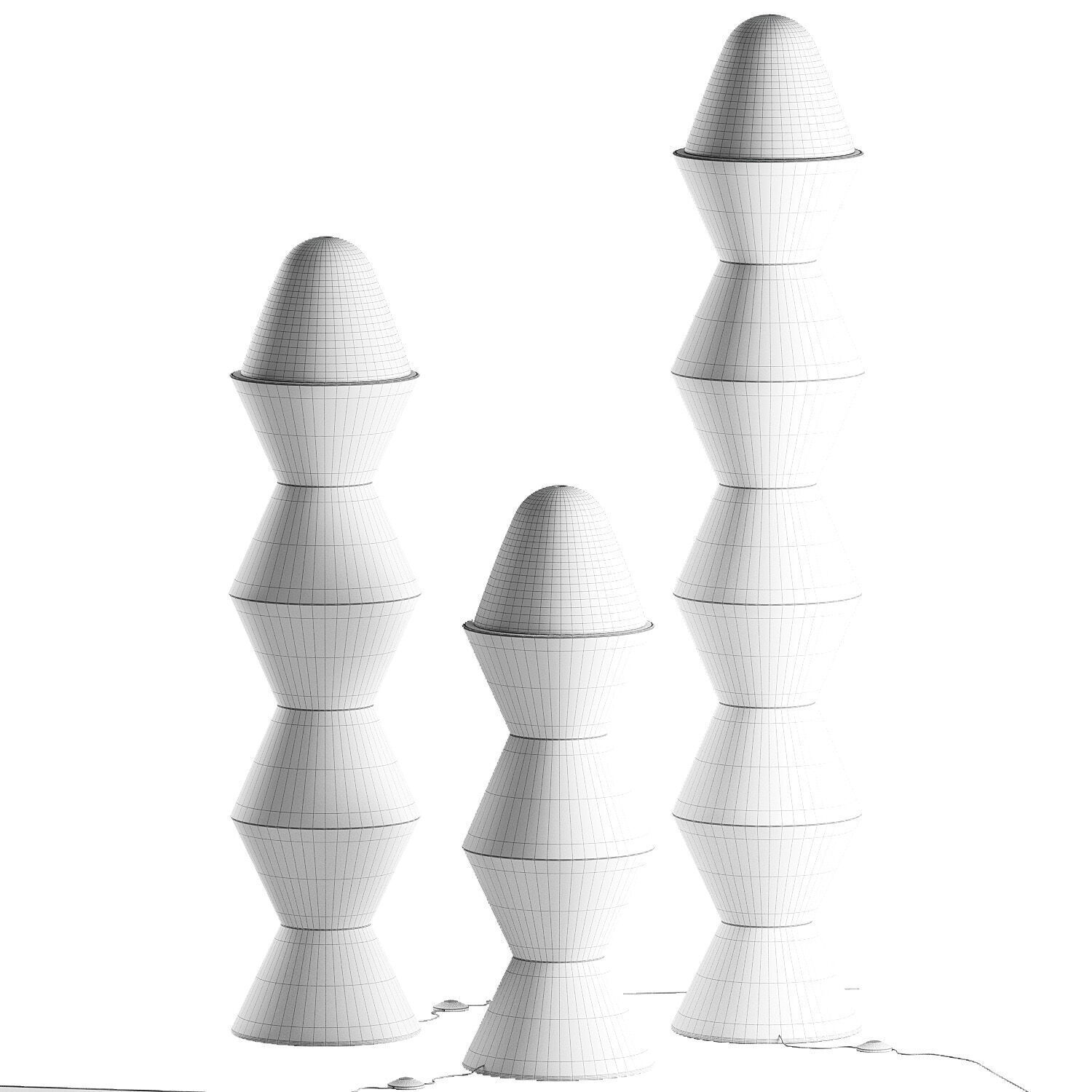 Emmanuelle Simon Cone X Lamps 3D model_4