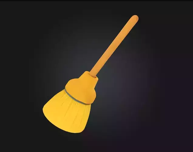 Broomstick Icon  Magical Ride with Whimsical Flair