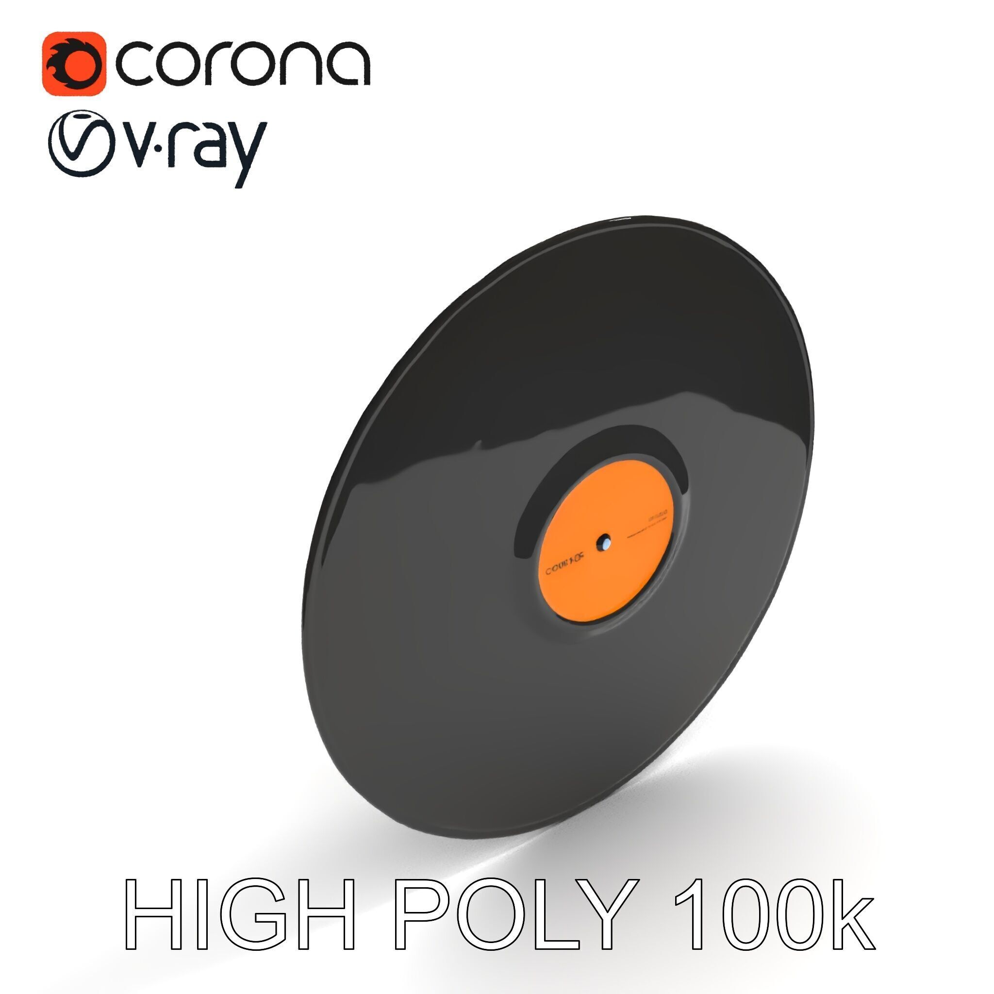 Realistic Vinyl Record Model Pack for D Rendering Texture_28