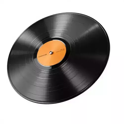Realistic Vinyl Record Model Pack for D Rendering Texture