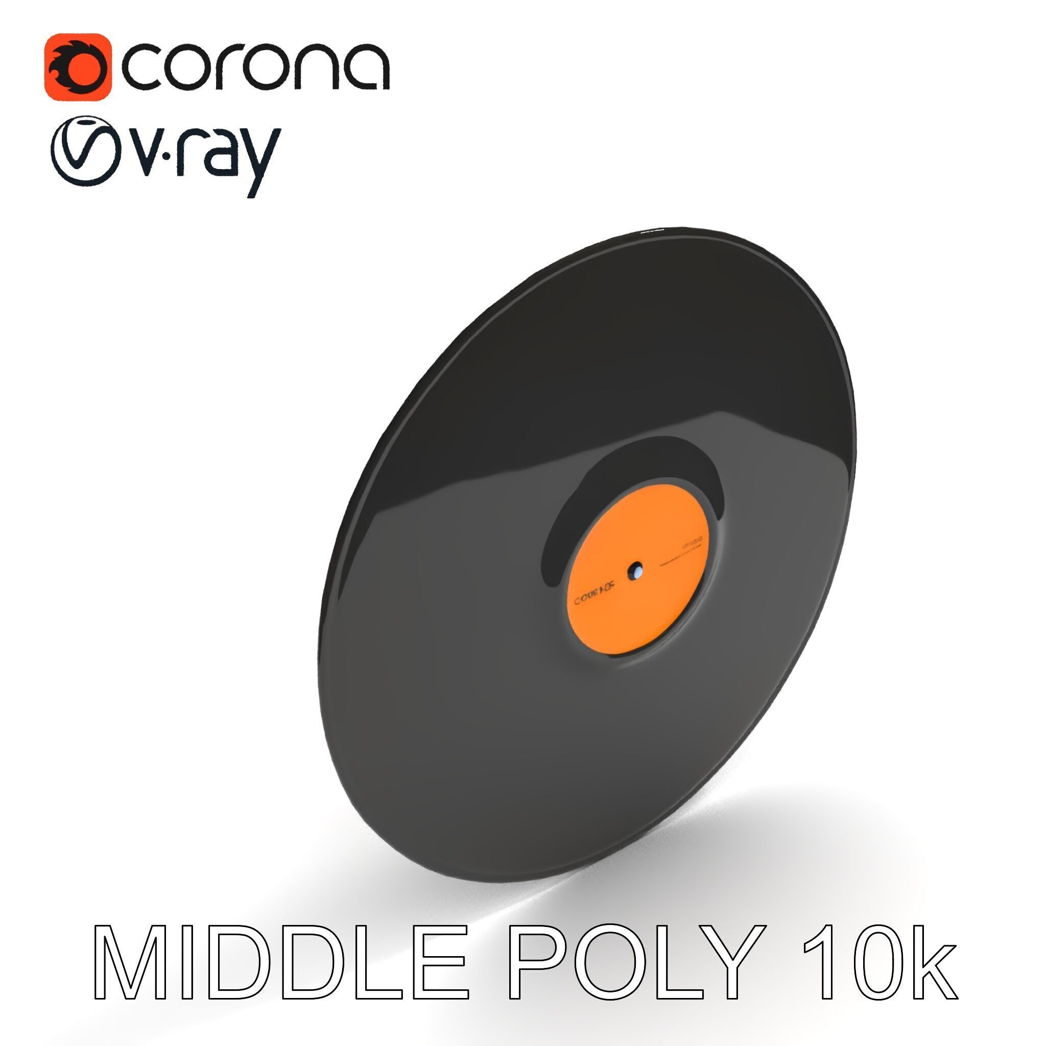 Realistic Vinyl Record Model Pack for D Rendering Texture_10