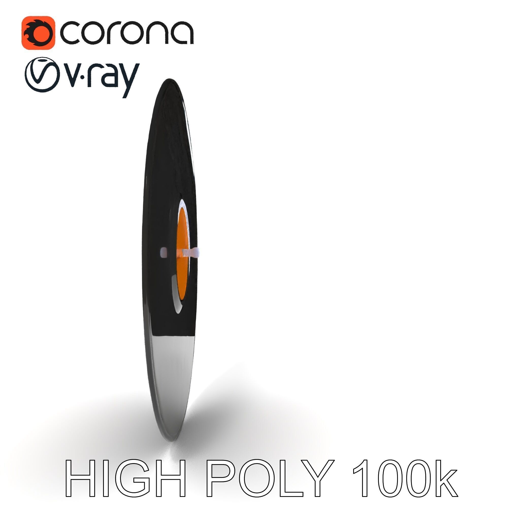 Realistic Vinyl Record Model Pack for D Rendering Texture_31