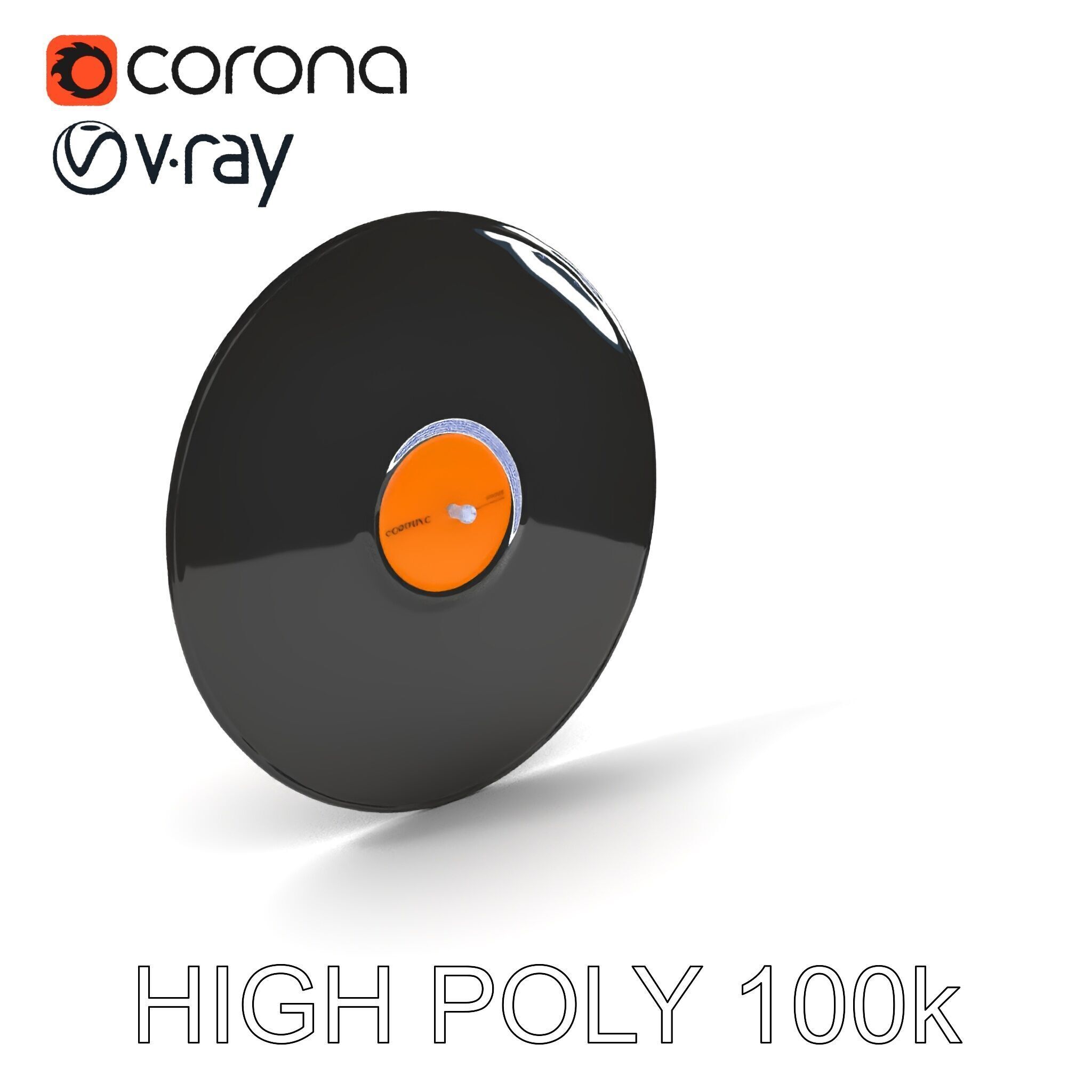 Realistic Vinyl Record Model Pack for D Rendering Texture_4