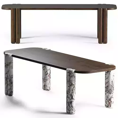 Hegi Design House Forever Dining Table 3D model