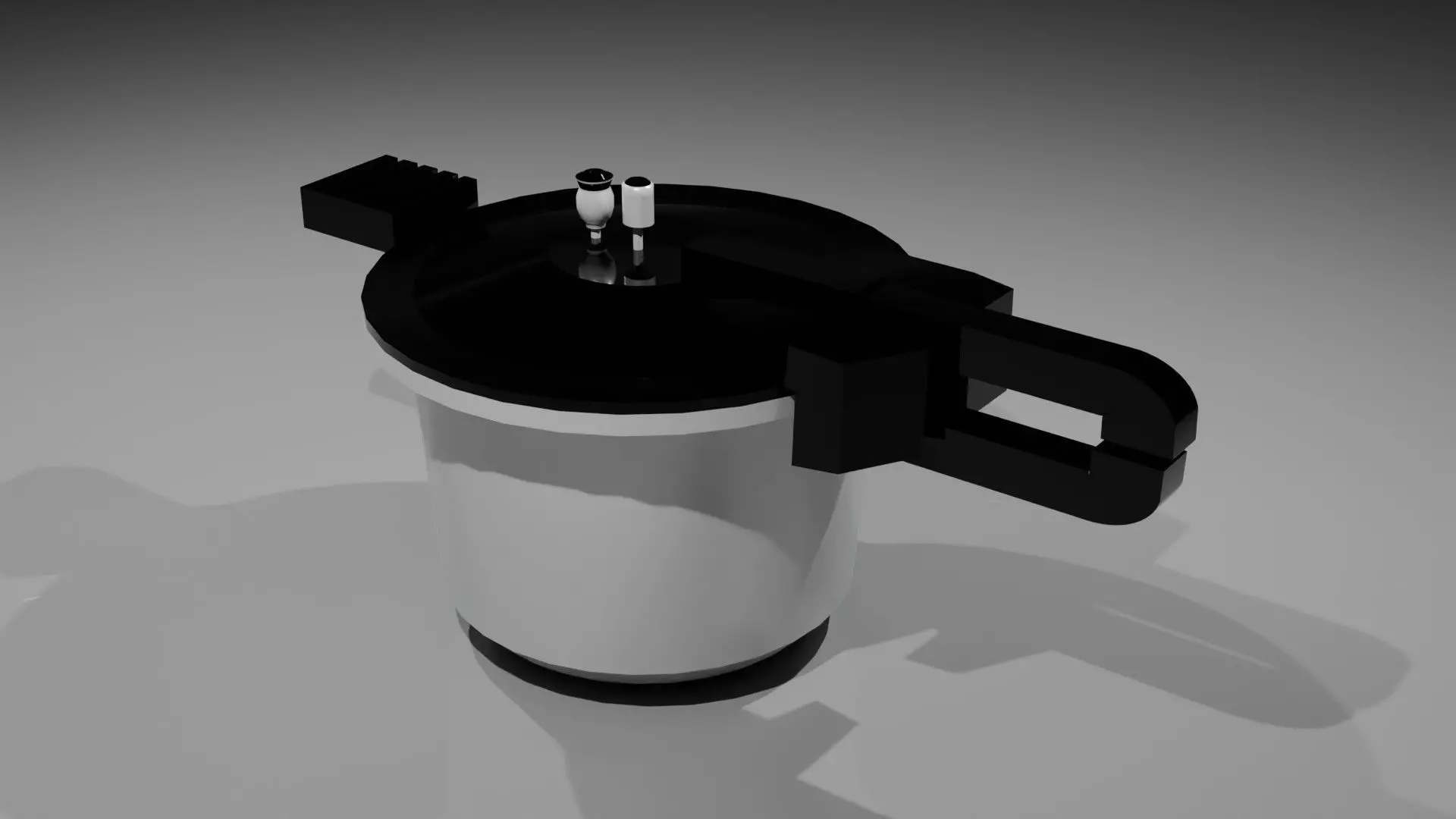 PAKISTANI PRESSURE COOKER 3D MODEL Low-poly 3D model