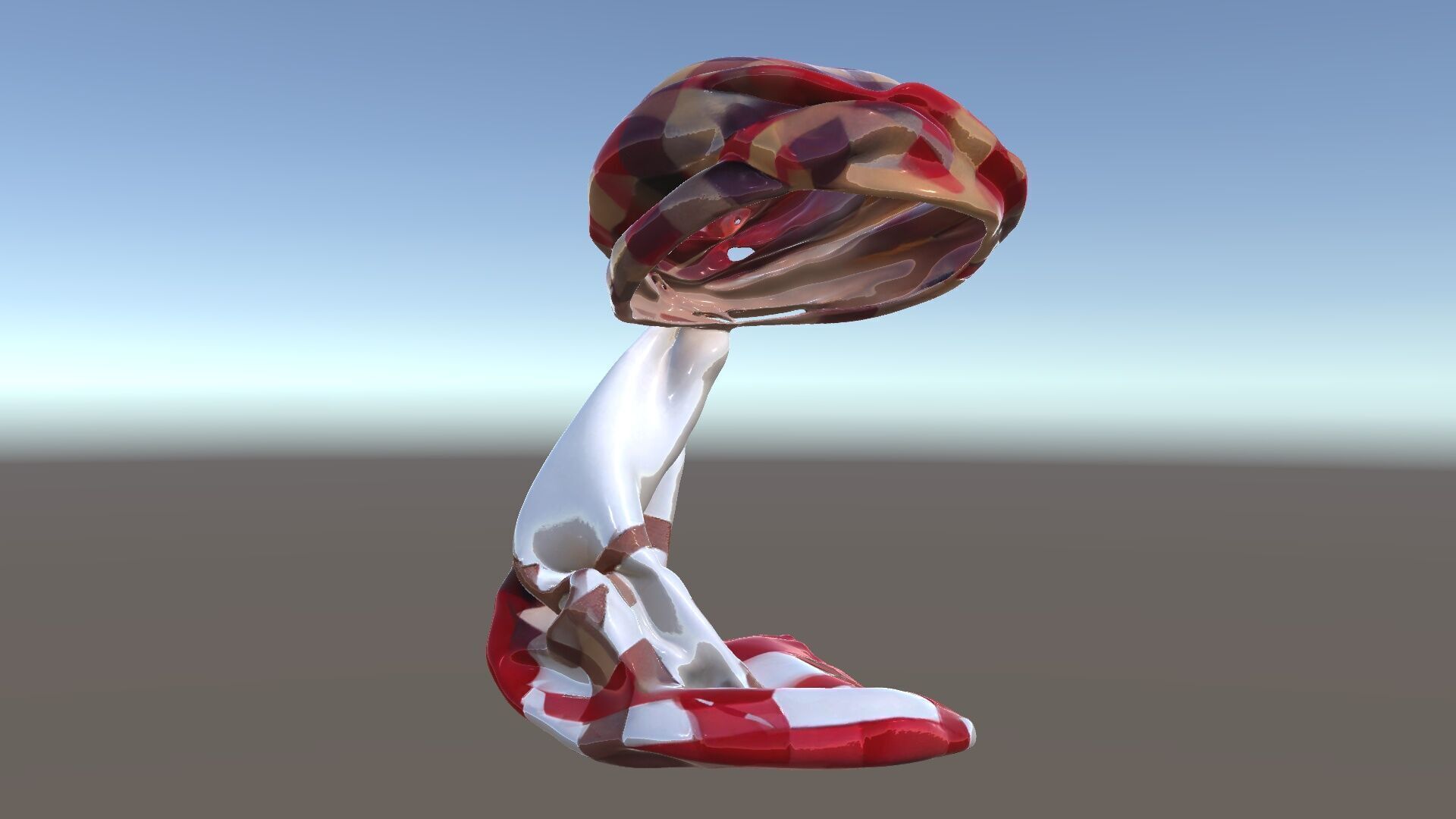 Checkered Scarf Model Pack Low-poly 3D model_5