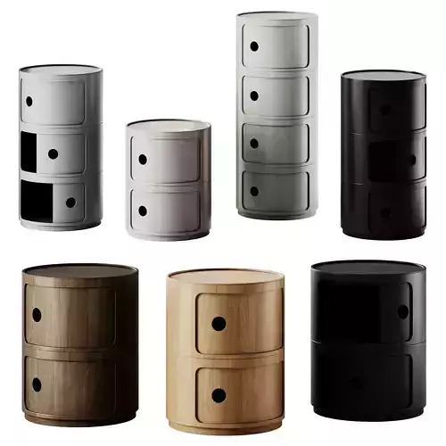 Kartell Componibili Sectional chest of drawers