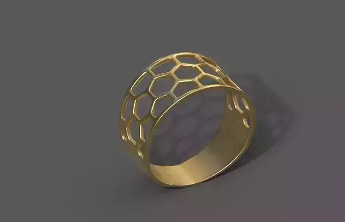 High-Quality 3D Ring Model