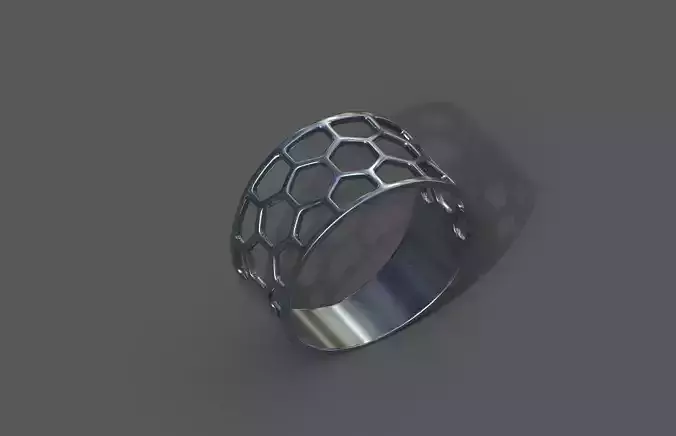 High-Quality 3D Ring Model