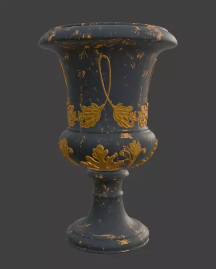 old goblet Free 3D model