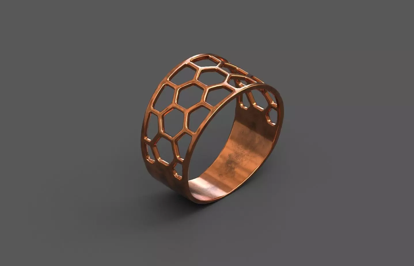 High-Quality 3D Ring Model Low-poly 3D model_0