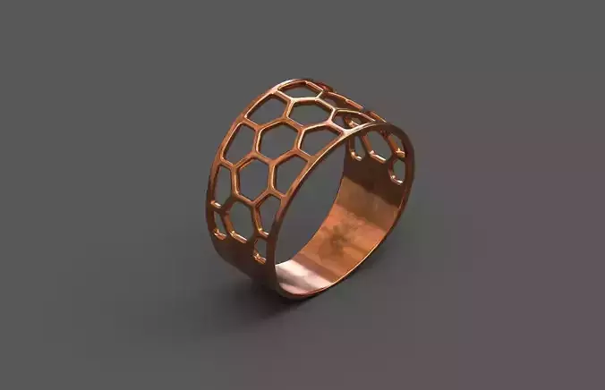 High-Quality 3D Ring Model