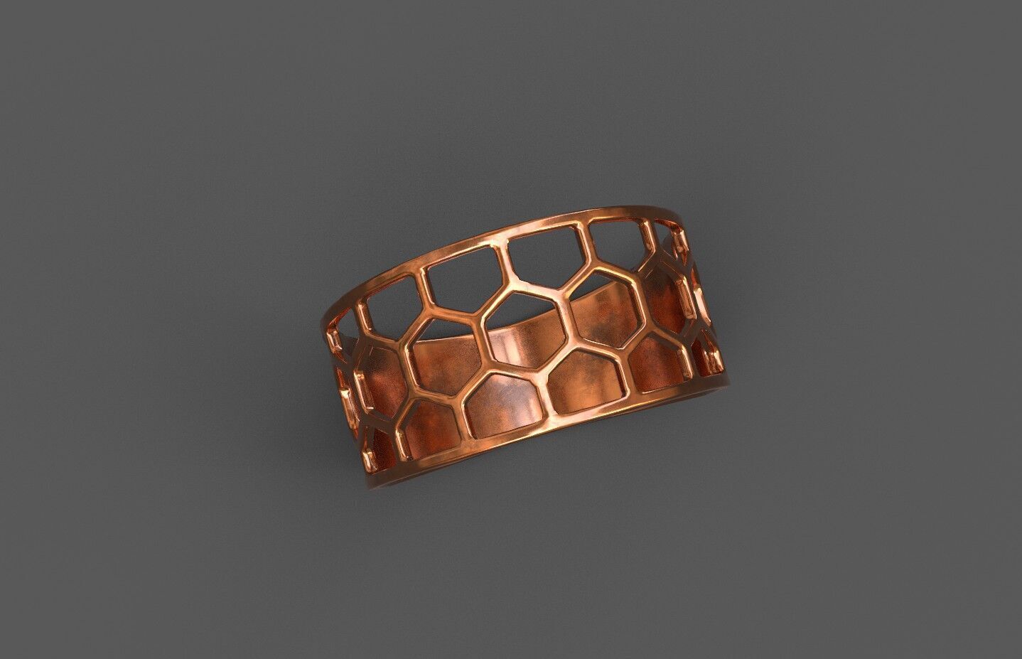 High-Quality 3D Ring Model Low-poly 3D model_4