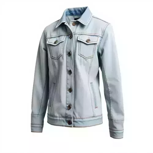 Denim Jacket D Model Pack