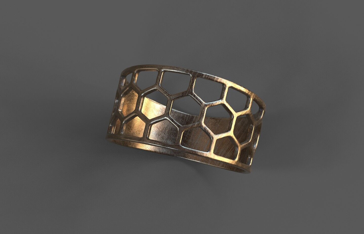 High-Quality 3D Ring Model Low-poly 3D model_4