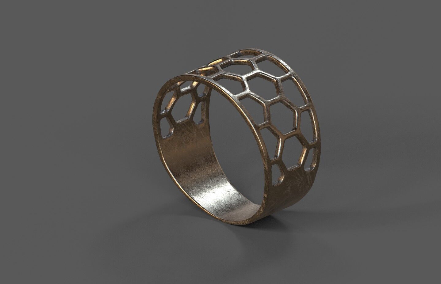 High-Quality 3D Ring Model Low-poly 3D model_2