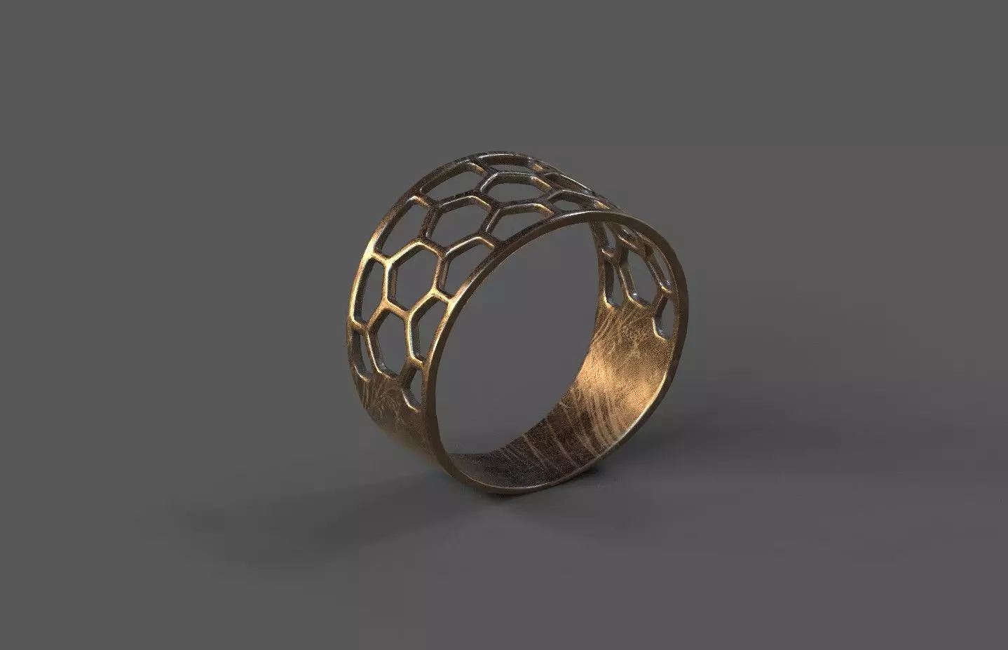 High-Quality 3D Ring Model Low-poly 3D model_0