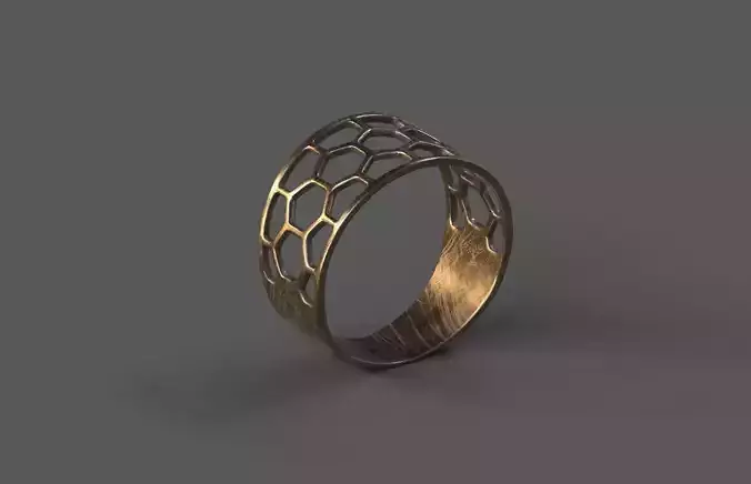 High-Quality 3D Ring Model