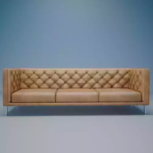 Savile Saddle leather Apartment Sofa