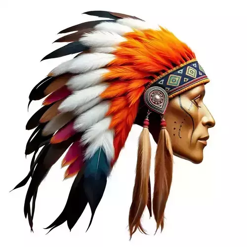 Native American Headdress Model Pack with PBR Textures