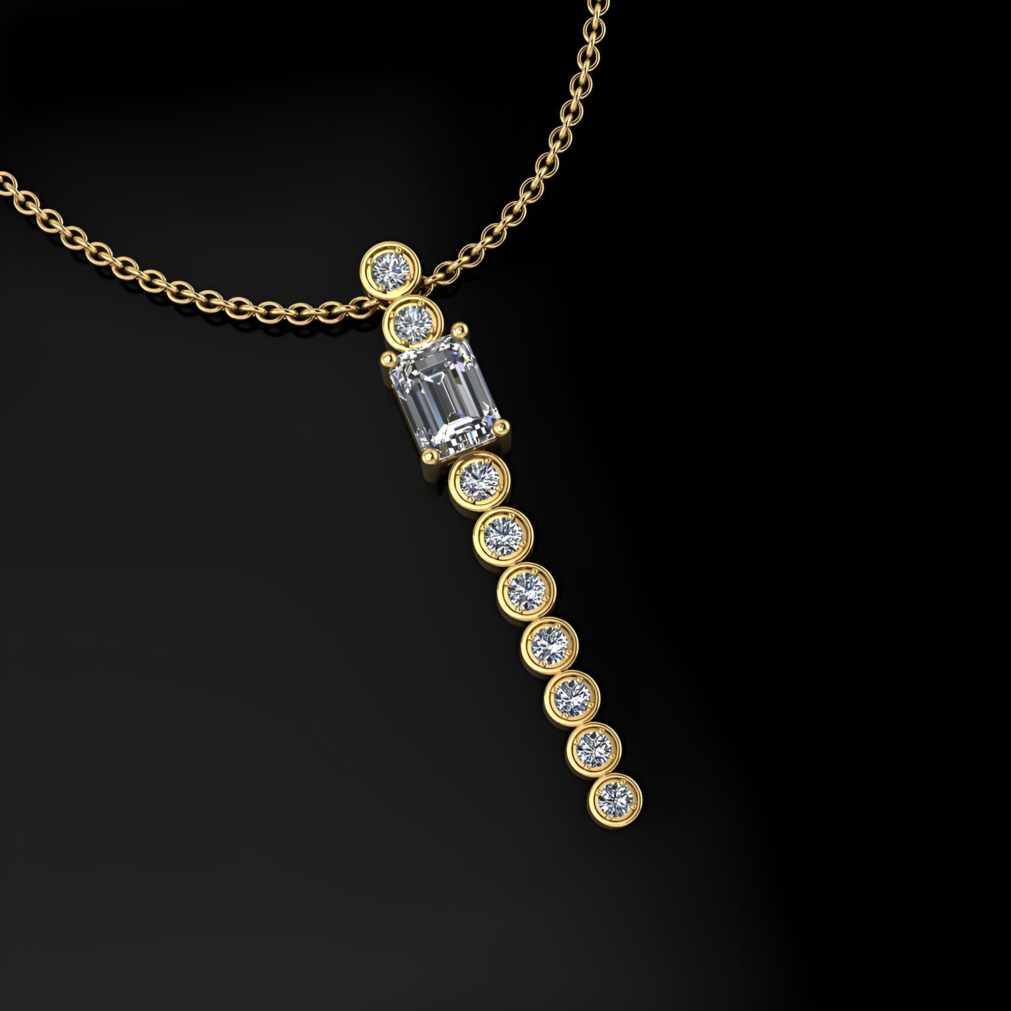 Pendant 30 3D print model_1