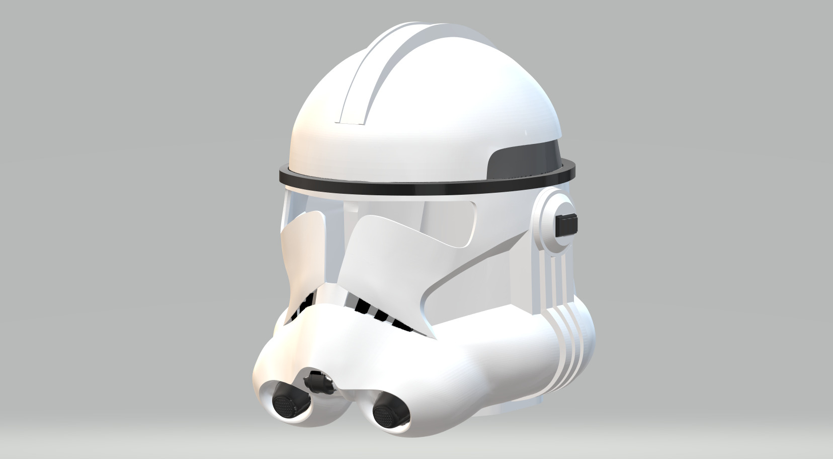 Star Wars Clone Trooper Helmet 3D print model_3