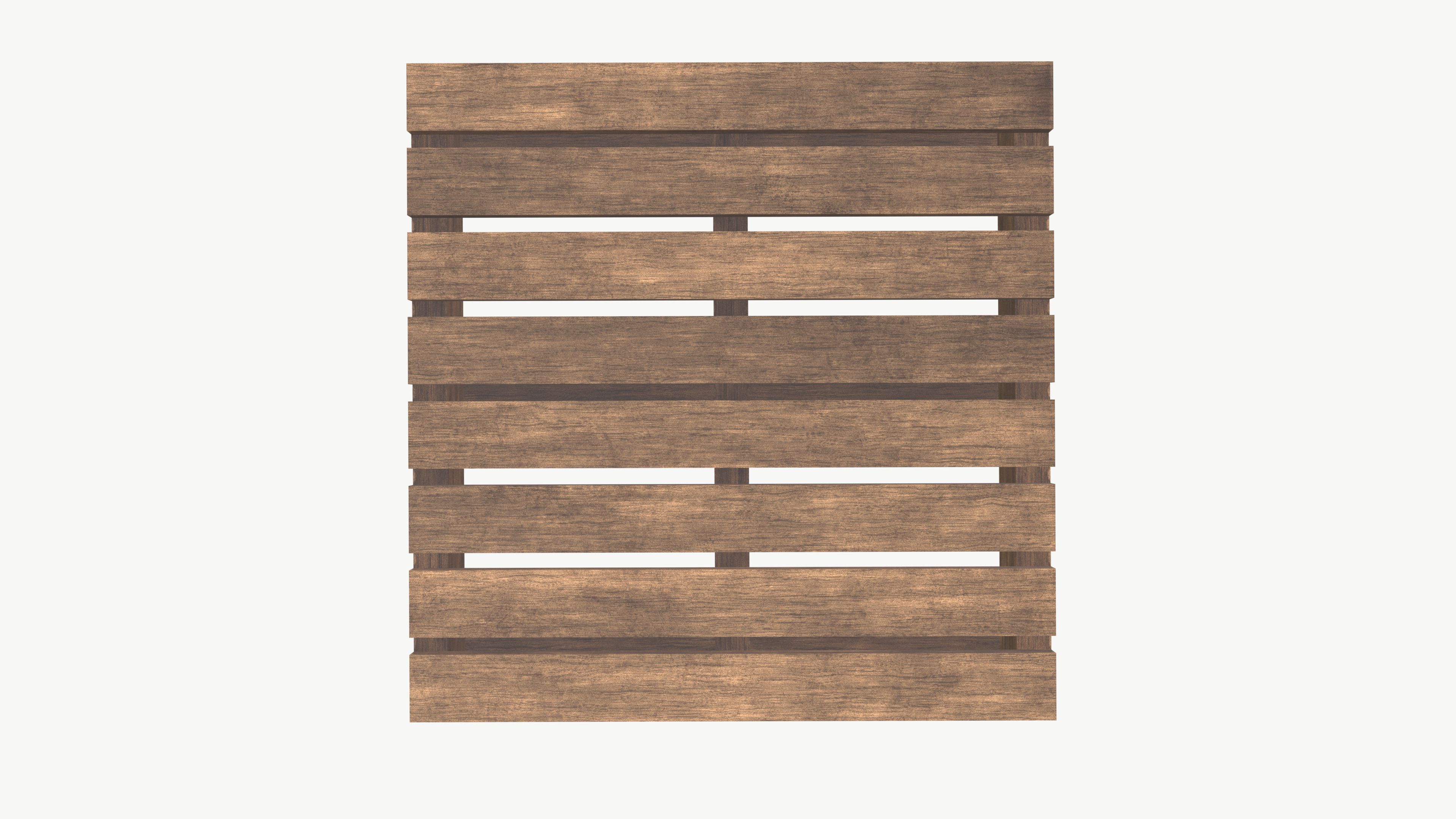 Wooden Pallet 3D model_5