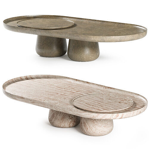 Mohdern Bold Coffee Tables 3D model
