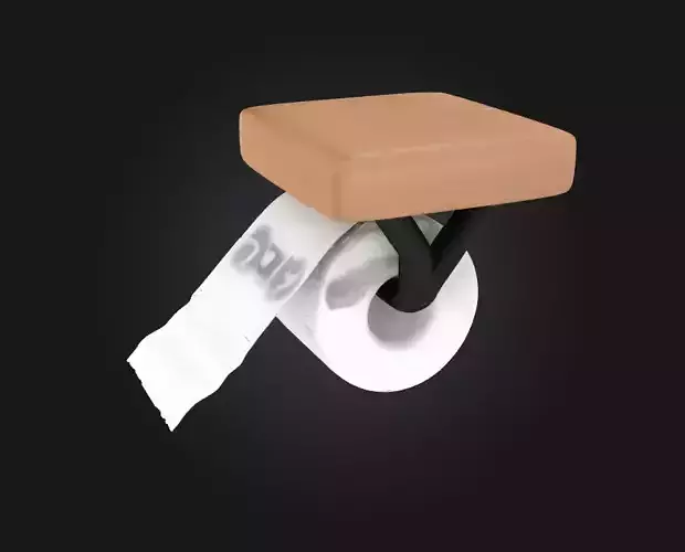 Toilet Roll Chair  Quirky Comfort with a Twist