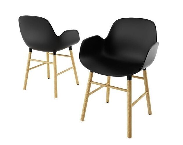 Form Armchair by Normann Copenhagen 3D model