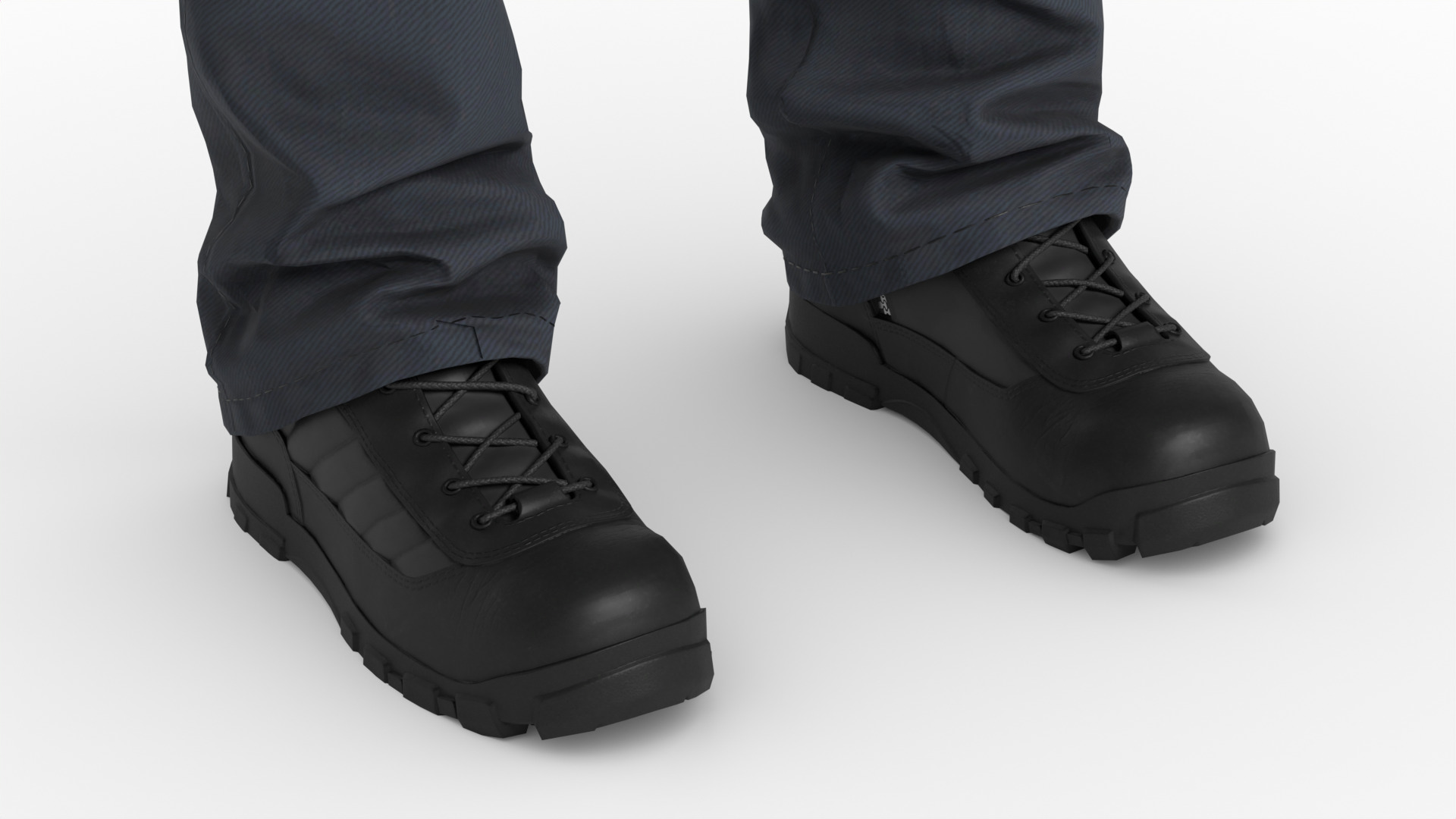 Police Officer Rigged 3D model_16