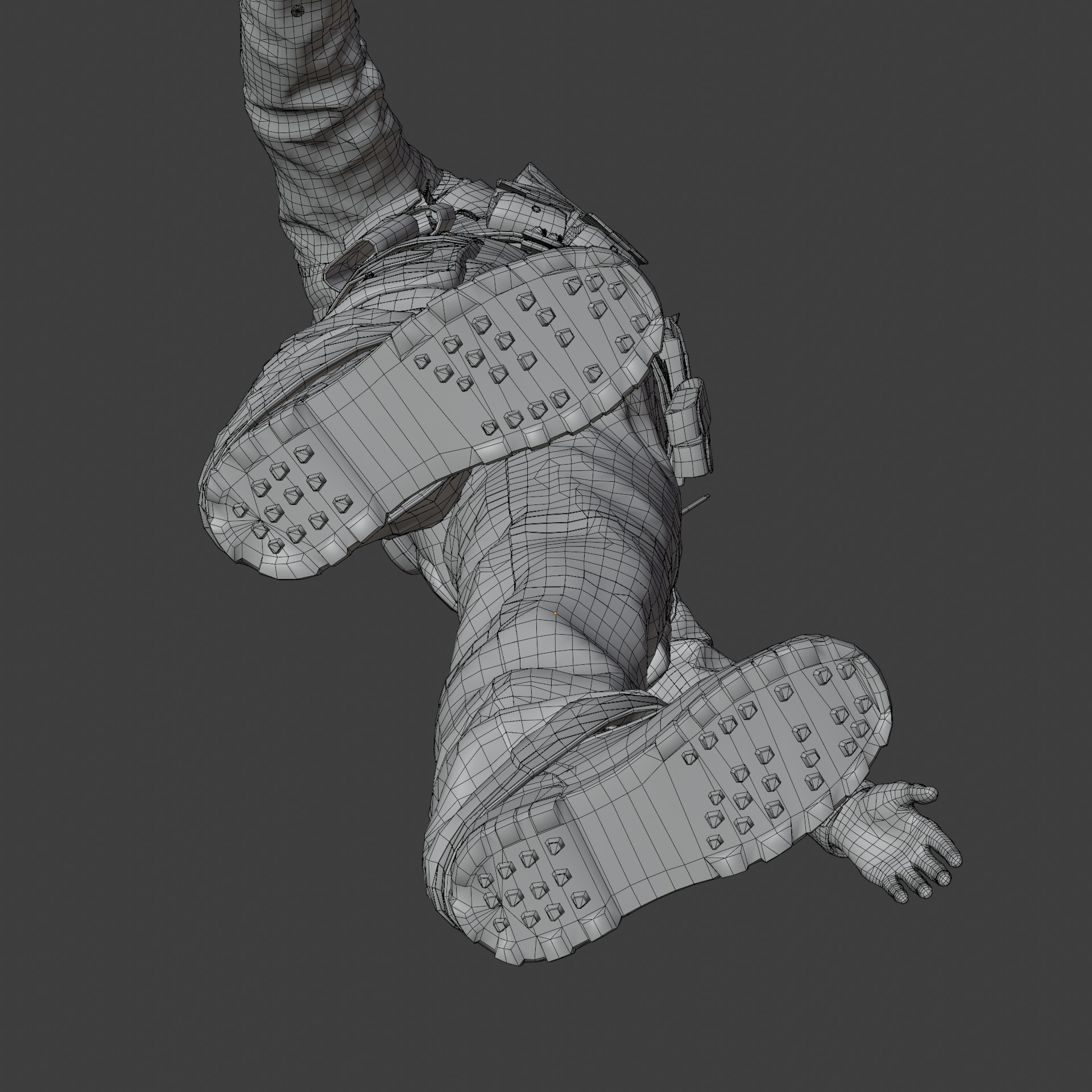 Police Officer Rigged 3D model_54