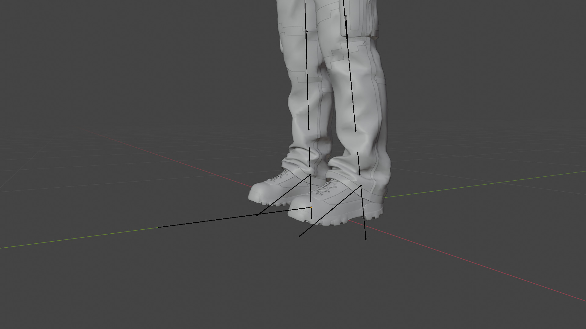 Police Officer Rigged 3D model_29