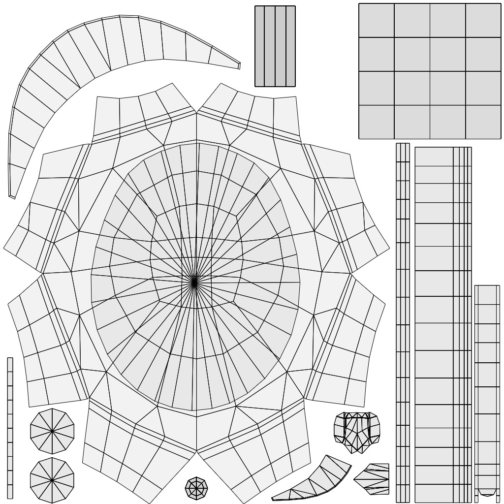 Police Officer Rigged 3D model_40