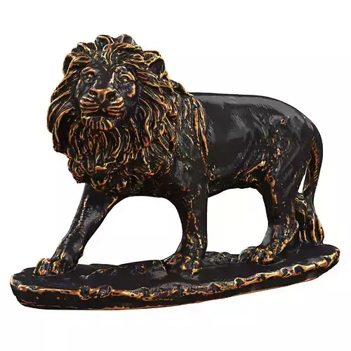Lion figurine