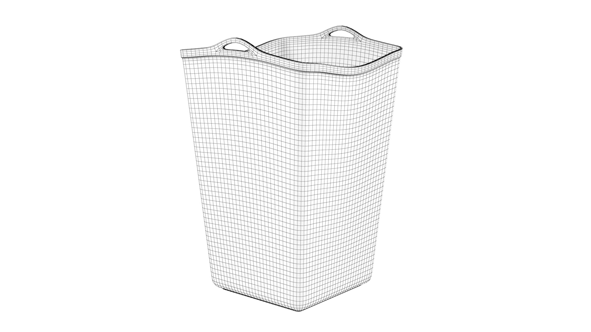 Bathroom basket 05 3D model_12