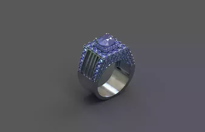 High-Quality 3D Ring Model