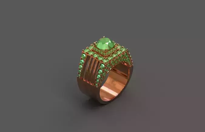 High-Quality 3D Ring Model