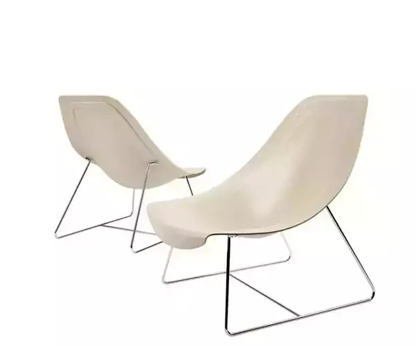 Oyster Light Armchair by i4Marini 3D model
