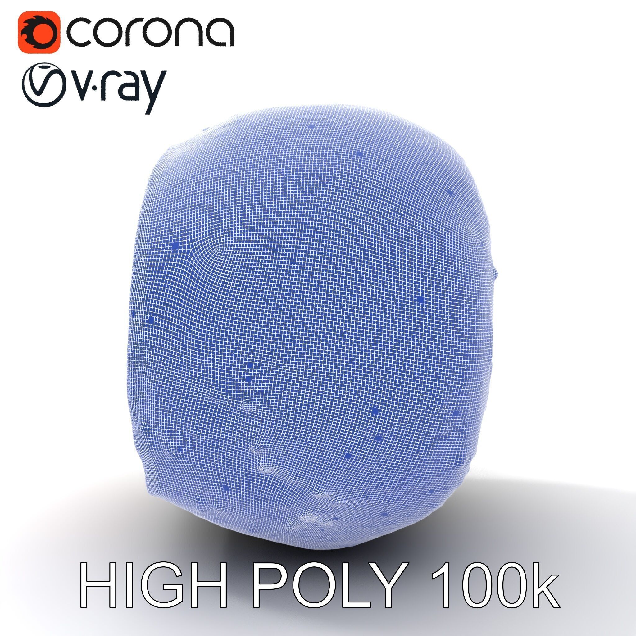 Chocolate Truffle Model Pack Low-poly 3D model_8