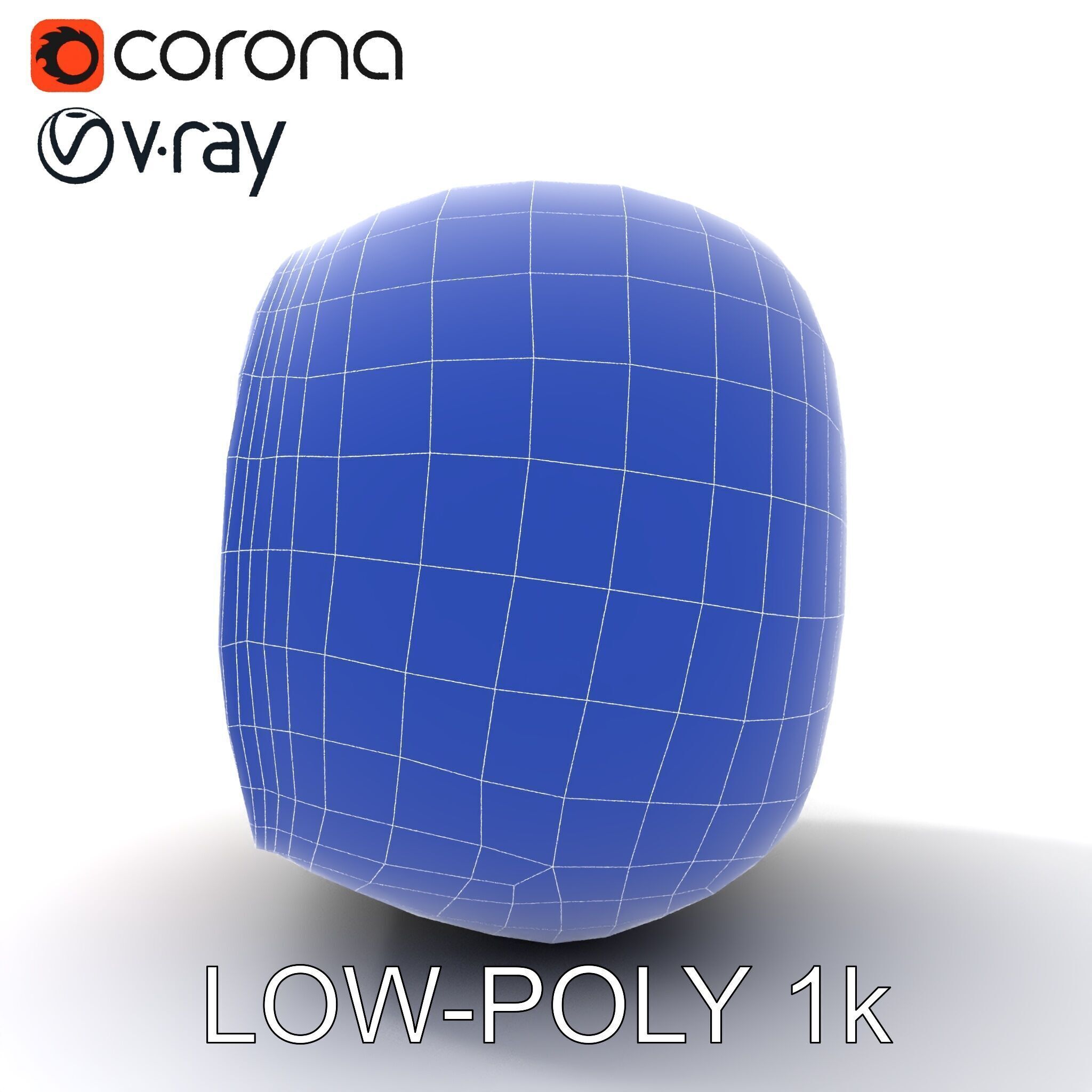 Chocolate Truffle Model Pack Low-poly 3D model_13