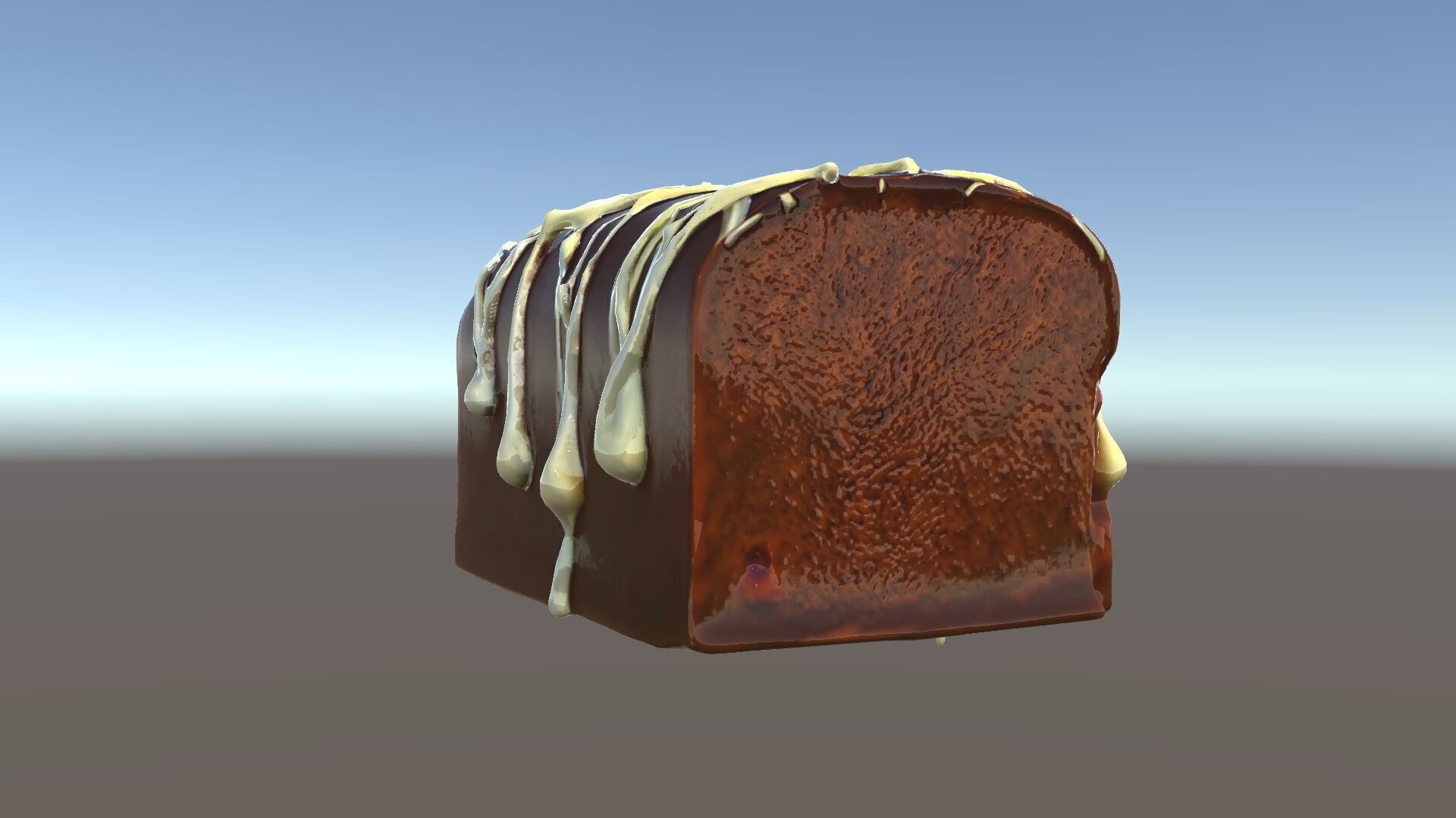 Chocolate Drizzle Cake Model Pack Low-poly 3D model_27