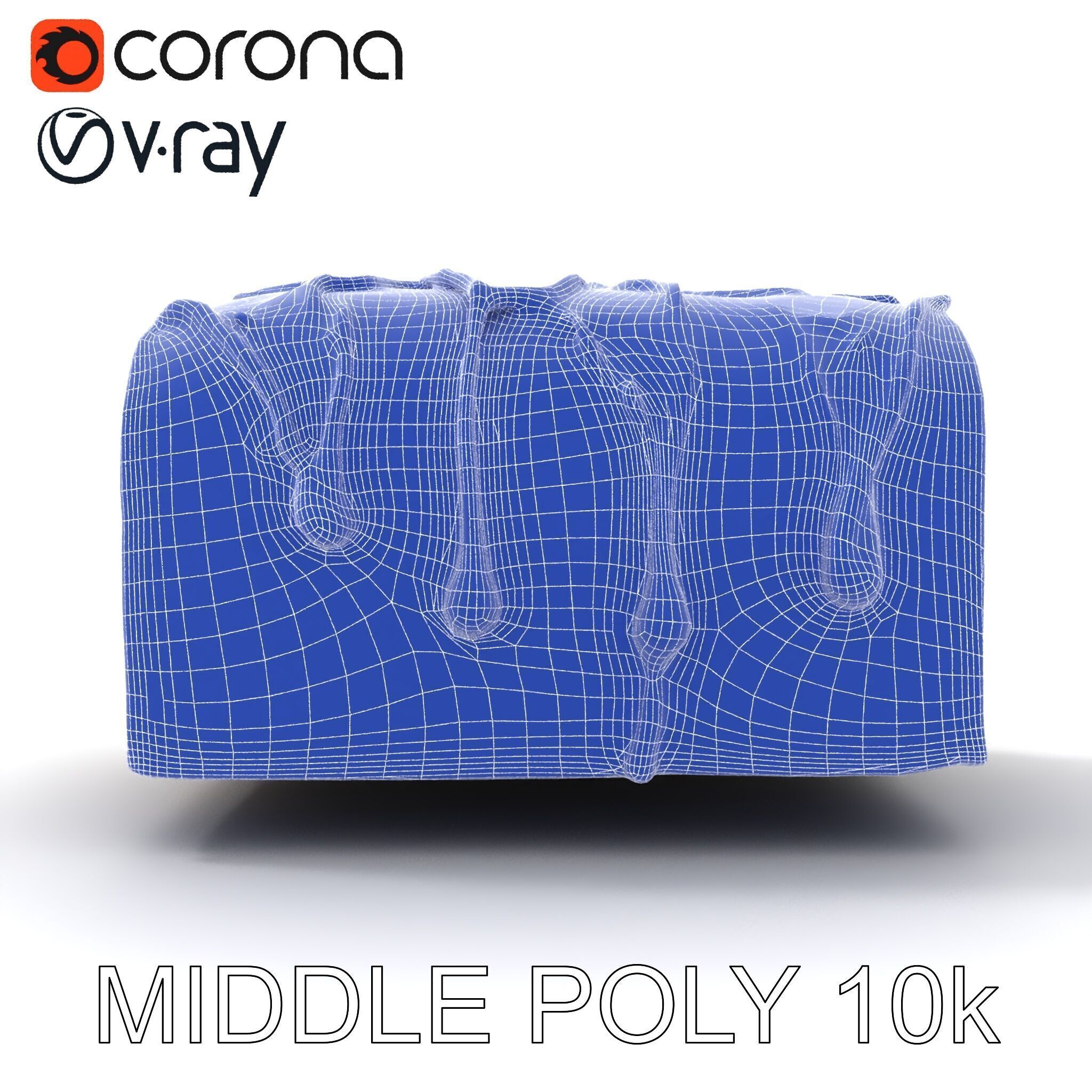 Chocolate Drizzle Cake Model Pack Low-poly 3D model_32