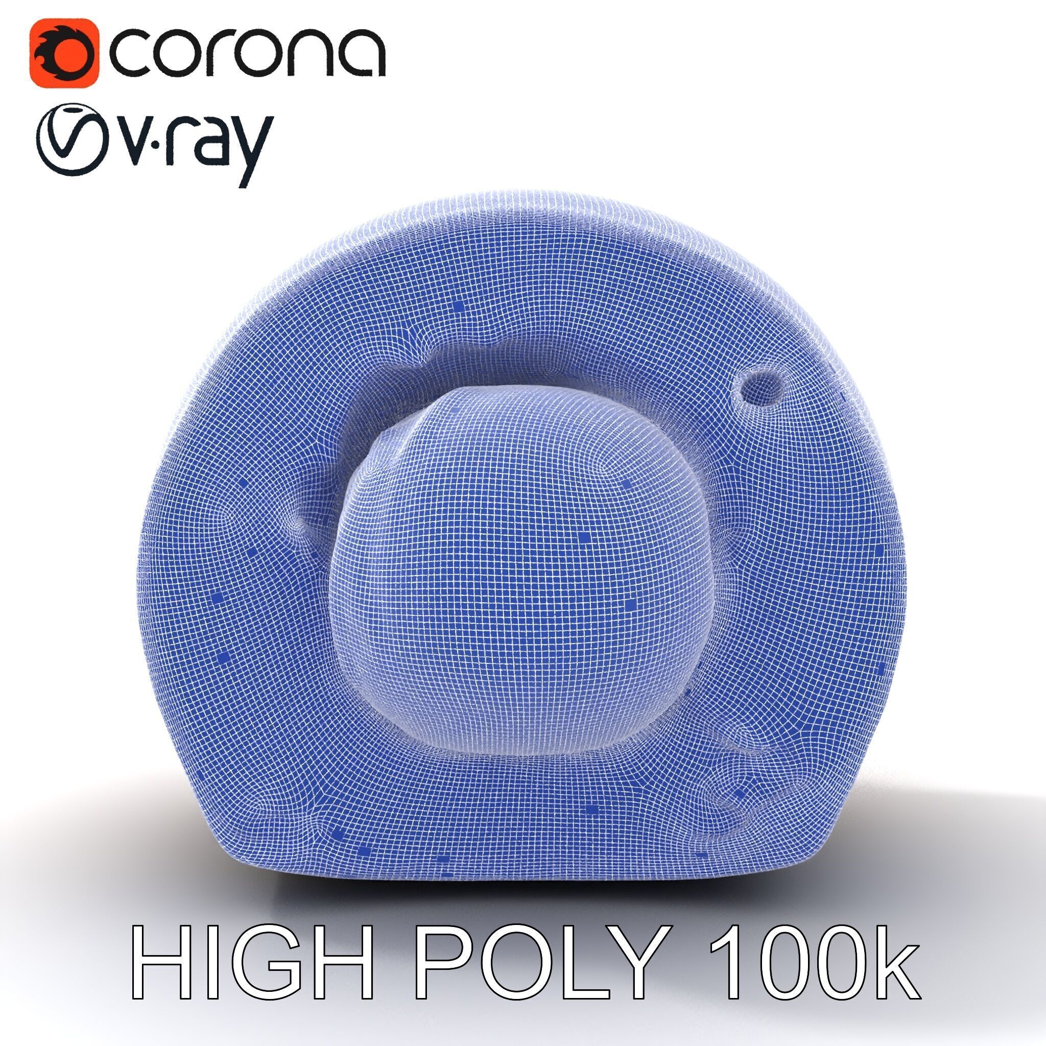 Chocolate Truffle Model Pack Realistic D Model Low-poly 3D model_26