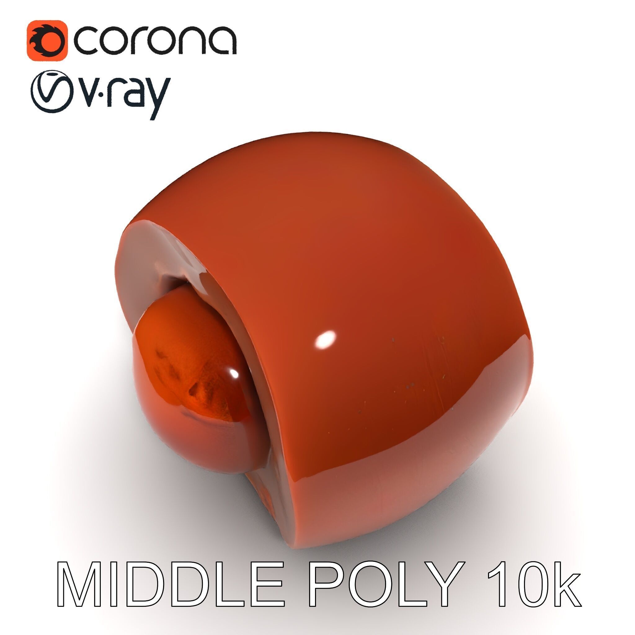 Chocolate Truffle Model Pack Realistic D Model Low-poly 3D model_11