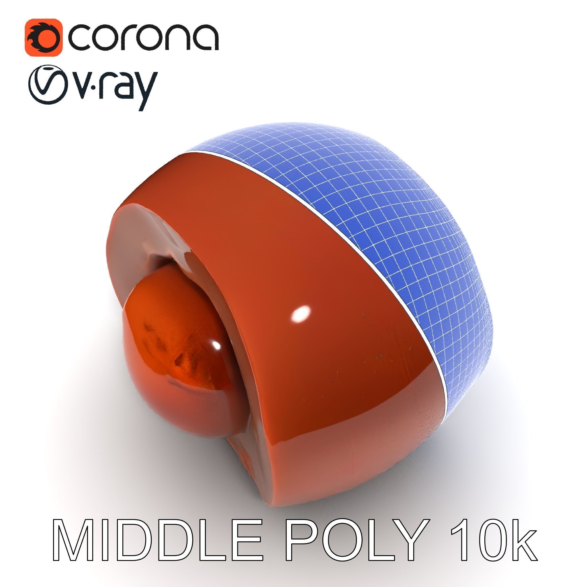 Chocolate Truffle Model Pack Realistic D Model Low-poly 3D model_9