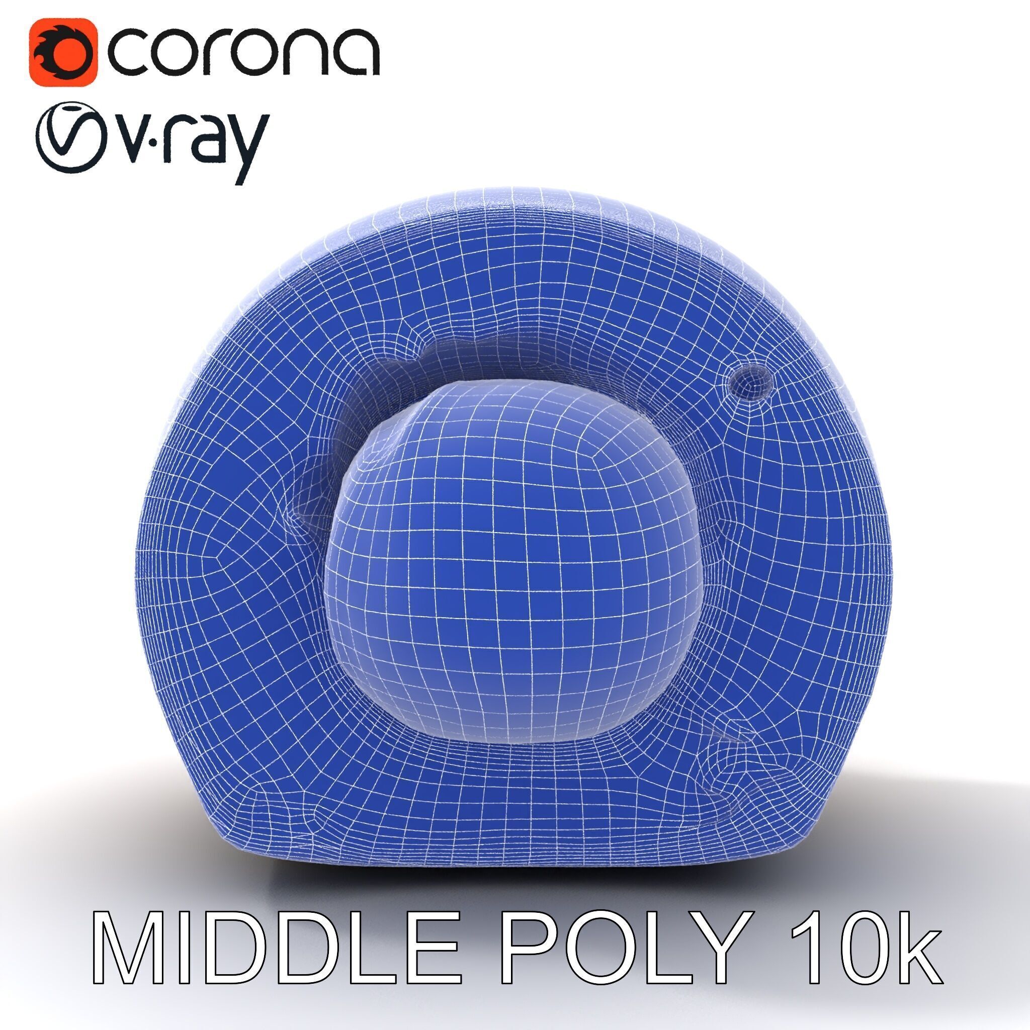 Chocolate Truffle Model Pack Realistic D Model Low-poly 3D model_33